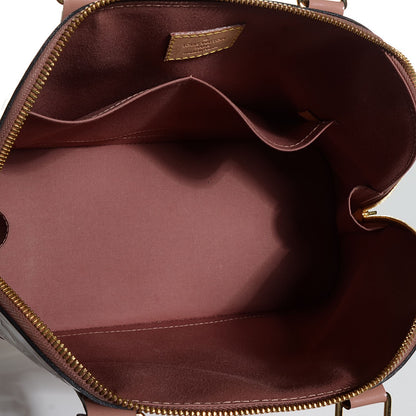 Louis Vuitton Vernis Alma PM Rose Velours 5 of 7