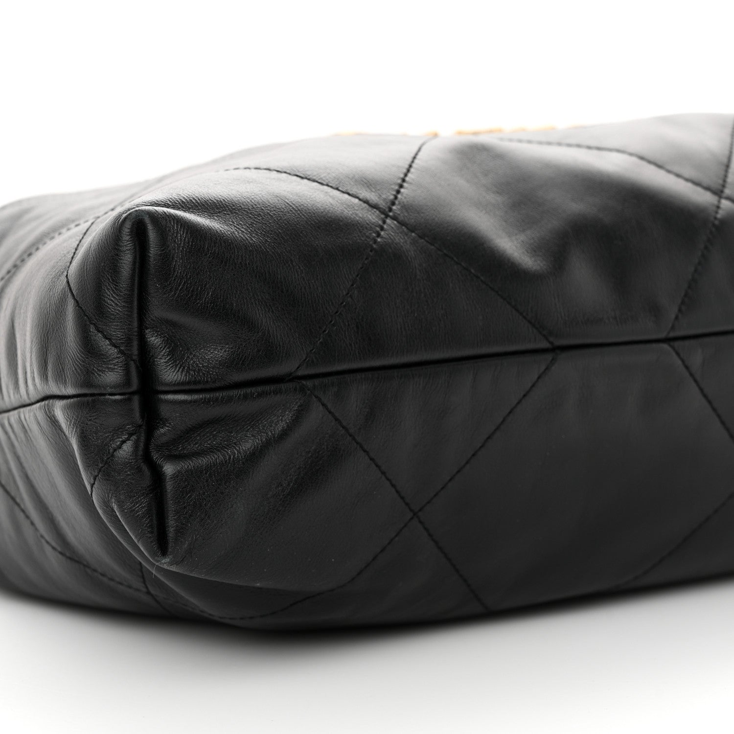 Chanel Shiny Calfskin Quilted Chanel 22 Black 10 of 11
