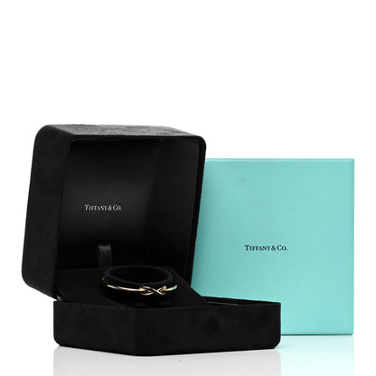 Tiffany 18K Yellow Gold Infinity Cuff Bracelet 4 of 4