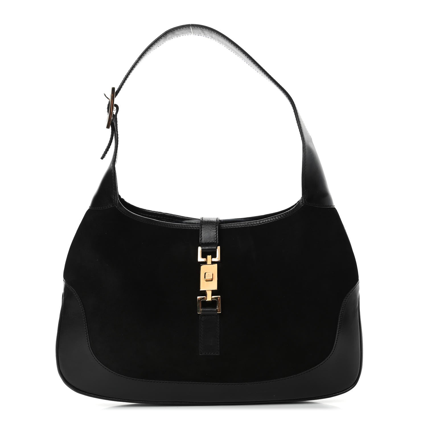 Gucci Suede Jackie O Hobo Black 1 of 4