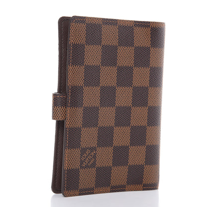 Louis Vuitton Damier Ebene Small Ring Agenda Cover 3 of 6