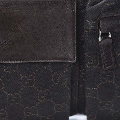Gucci GG Monogram Double Pocket Belt Bag Black 12 of 12