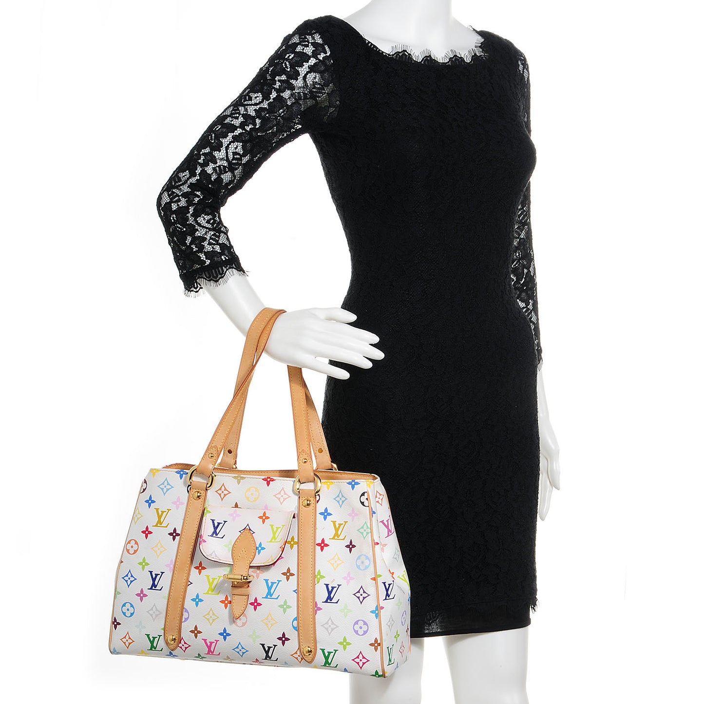 Monogram Multicolor Aurelia MM White