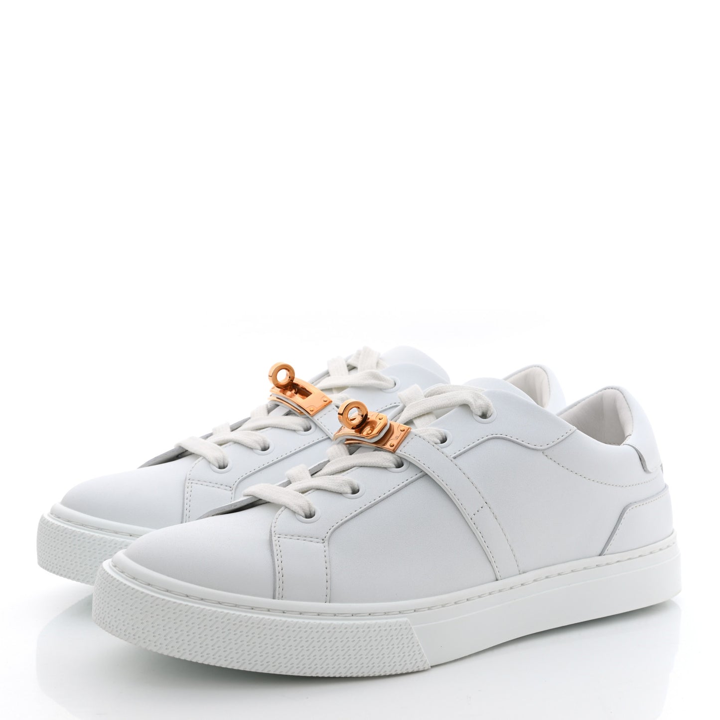 Calfskin Day Sneakers 38 White