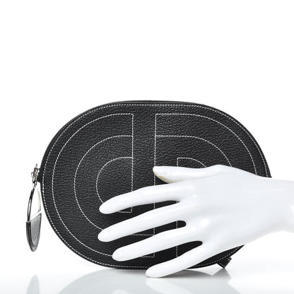 Hermes Chevre Mysore In-The-Loop-To-Go Pochette Black 2 of 8