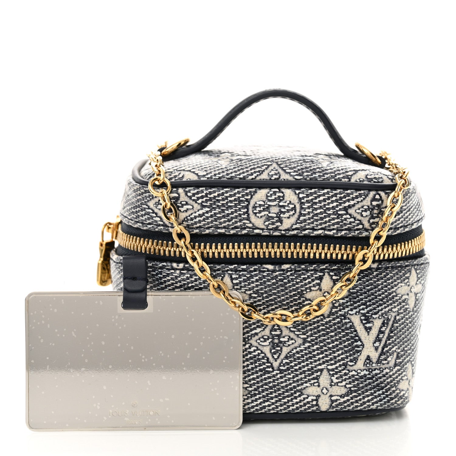 Louis Vuitton Monoglam Micro Vanity Blue 3 of 10