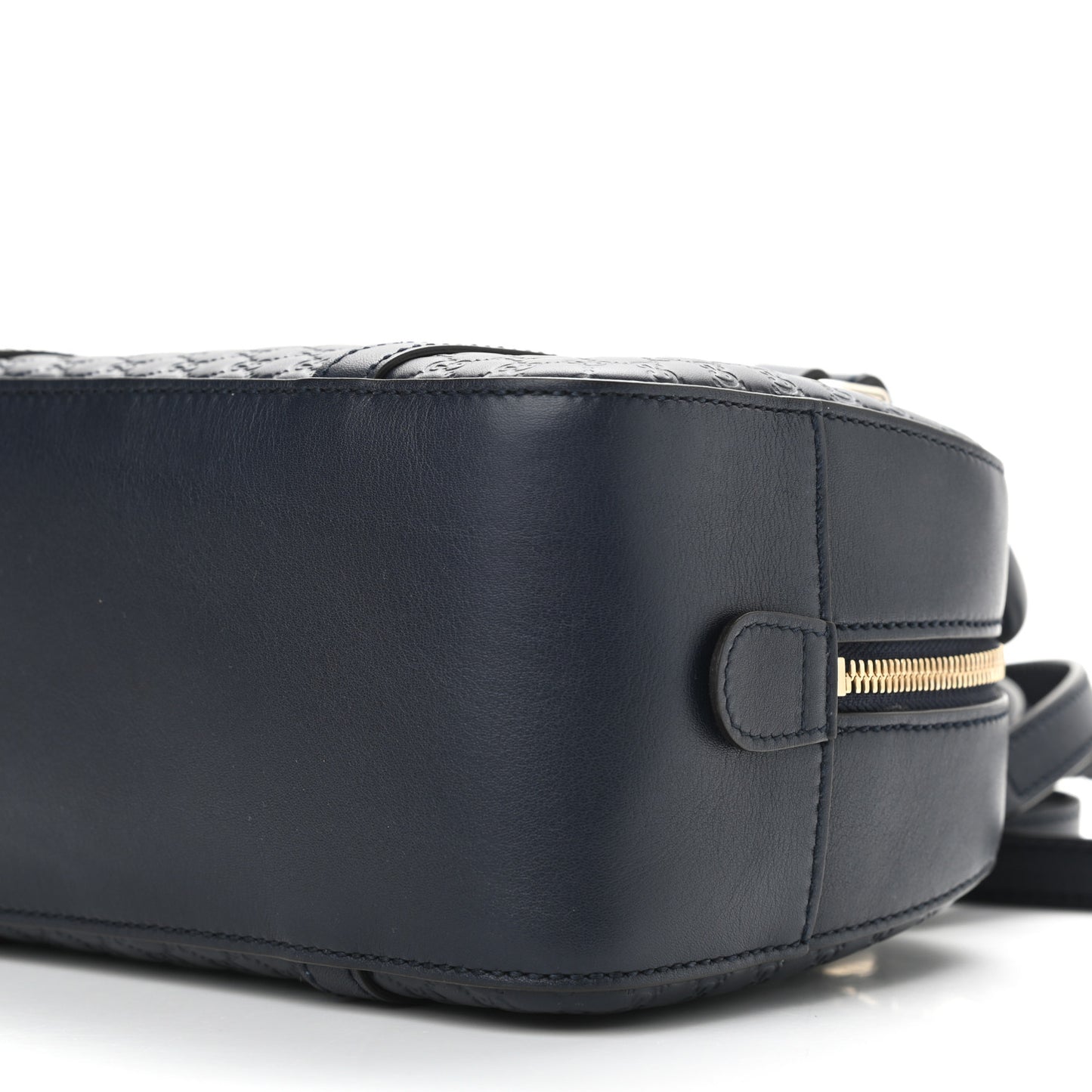 Soft Microguccissima Small Crossbody Bag Blue