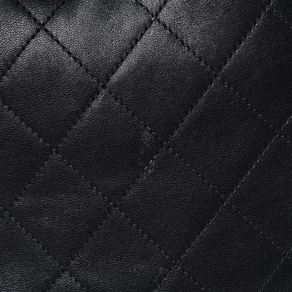 Chanel Sheepskin Caviar Quilted Daily Round Backpack Black 11 of 13
