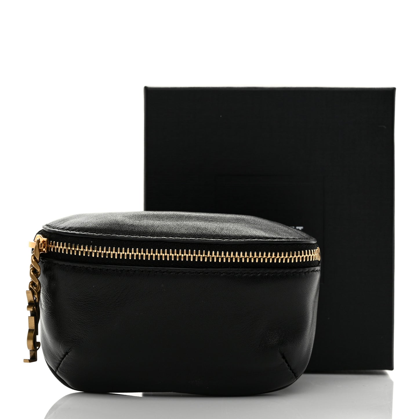 Lambskin Arm Band Pouch Black