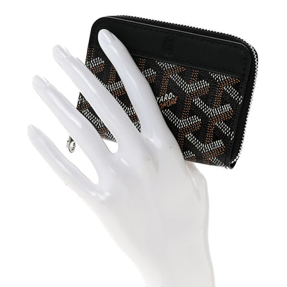 Goyard Goyardine Matignon PM Wallet Black 2 of 8