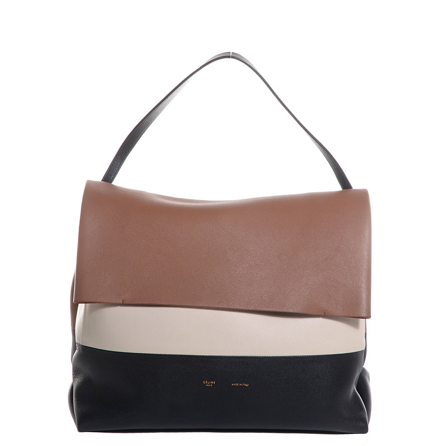 Calfskin All Soft Shoulder Bag Tan