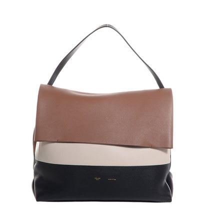 Celine Calfskin All Soft Shoulder Bag Tan 1 of 7