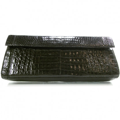 Nancy Gonzalez Crocodile Clutch Black 1 of 8