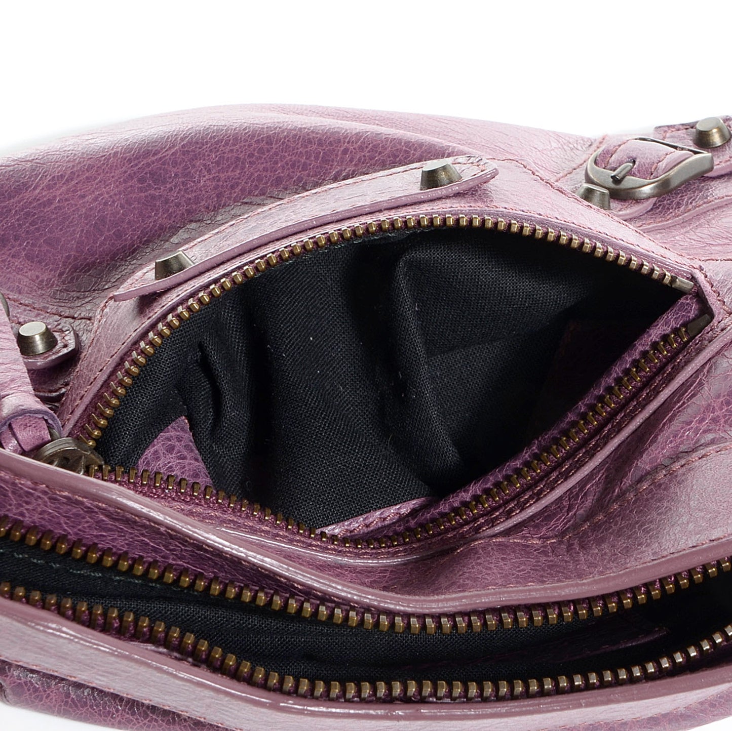 Agneau Trousse Maquillage Makeup Clutch Bag Murier