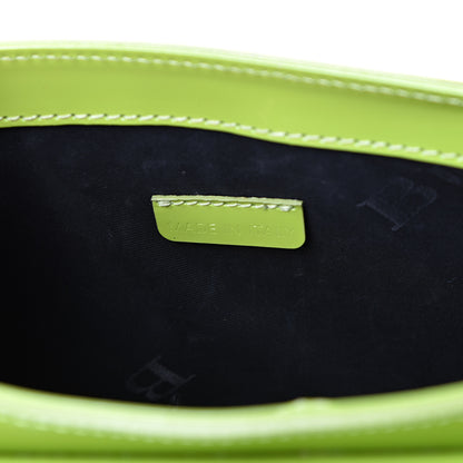 Burberry Patent Small Leigh Crossbody Bag Lemon Green 6 of 12