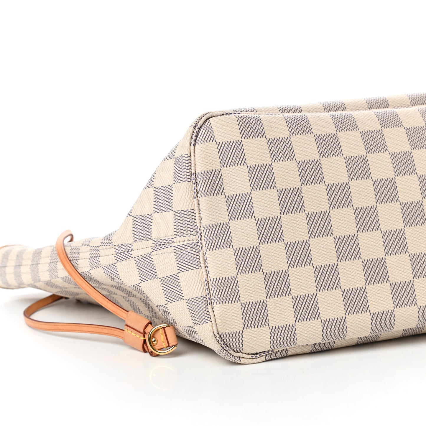Damier Azur Neo Neverfull MM Rose Ballerine