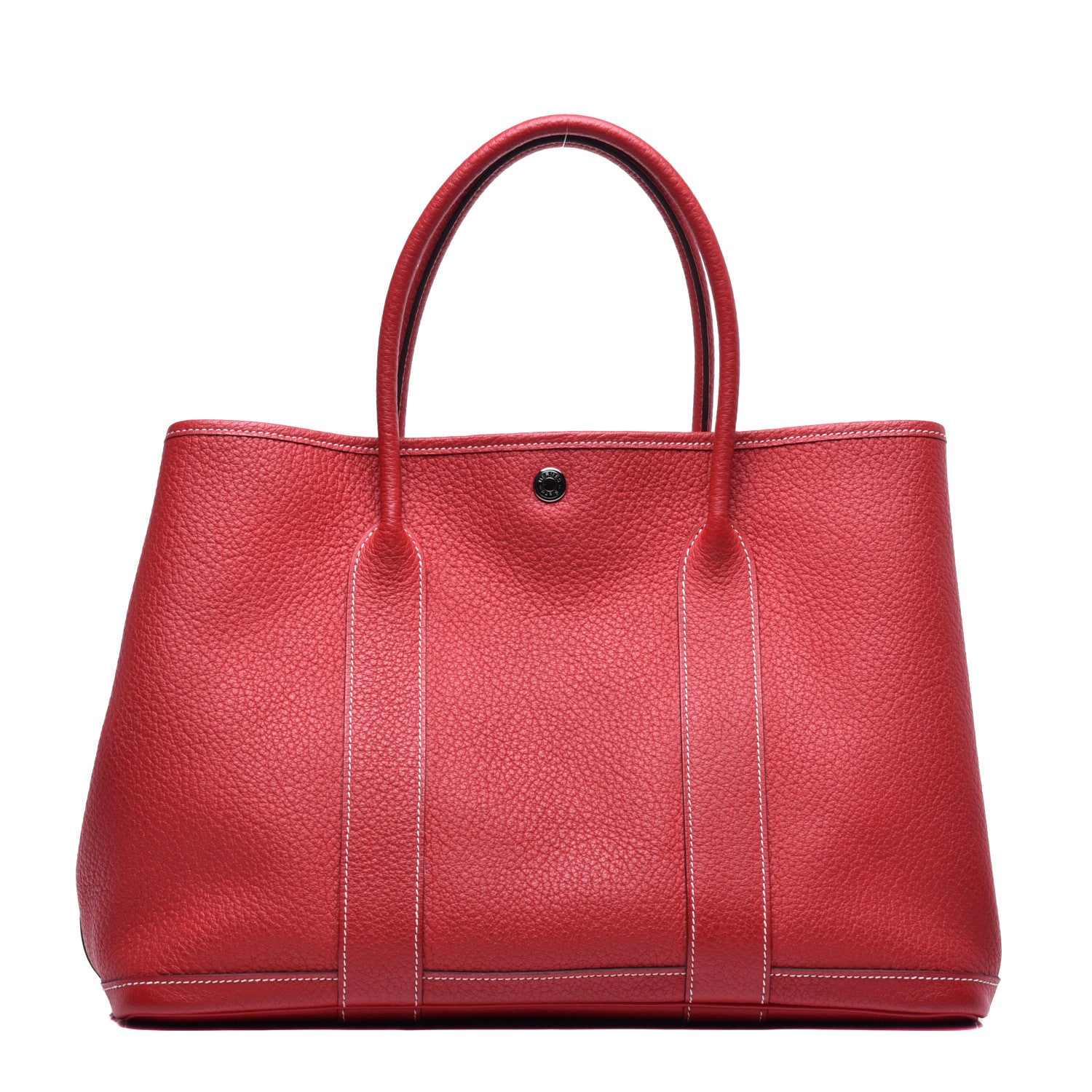 Hermes Vache Country Garden Party 36 MM Rouge Casaque 1 of 8