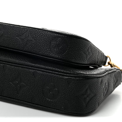 Louis Vuitton Empreinte Monogram Giant Multi Pochette Accessories Black 9 of 9