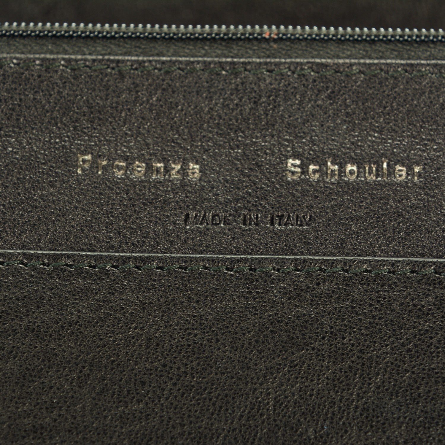 Proenza Schouler Lambskin Large PS1 Chain Wallet Black 6 of 6