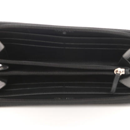 Chanel Caviar Large Timeless CC Zip Around Wallet Black 5 of 9
