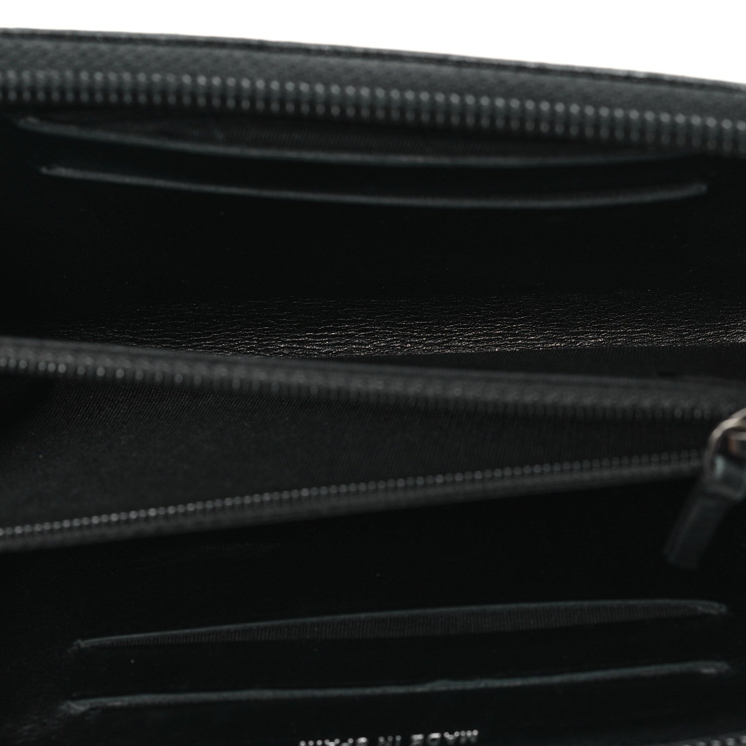 Chanel Caviar Quilted Small Boy Zip Around Wallet Black 5 of 9