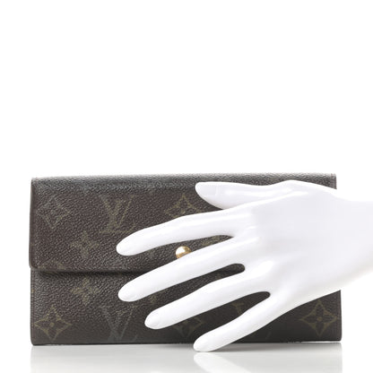 Louis Vuitton Monogram Sarah Wallet 2 of 11