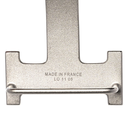 Hermes Brushed Palladium 32mm H Belt Buckle 3 of 4