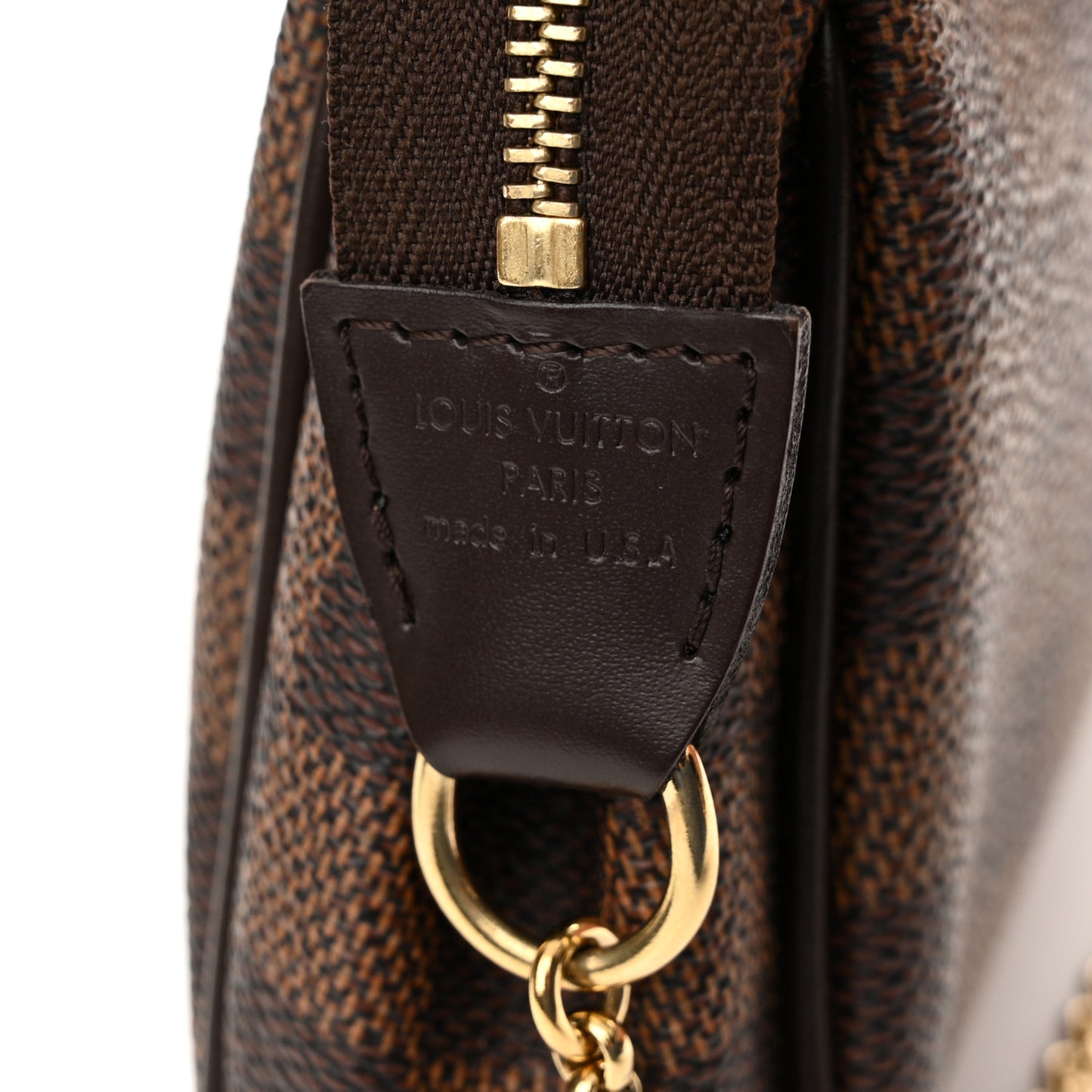 Damier Ebene Eva Clutch