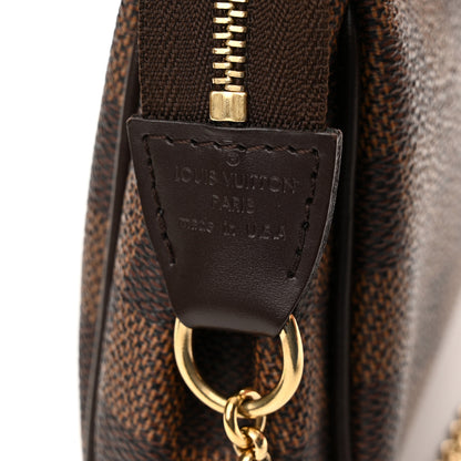 Louis Vuitton Damier Ebene Eva Clutch 7 of 11