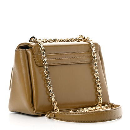 3.1 Phillip Lim Calfskin Alix Soft Flap Chain Shoulder Bag Toffee 3 of 13