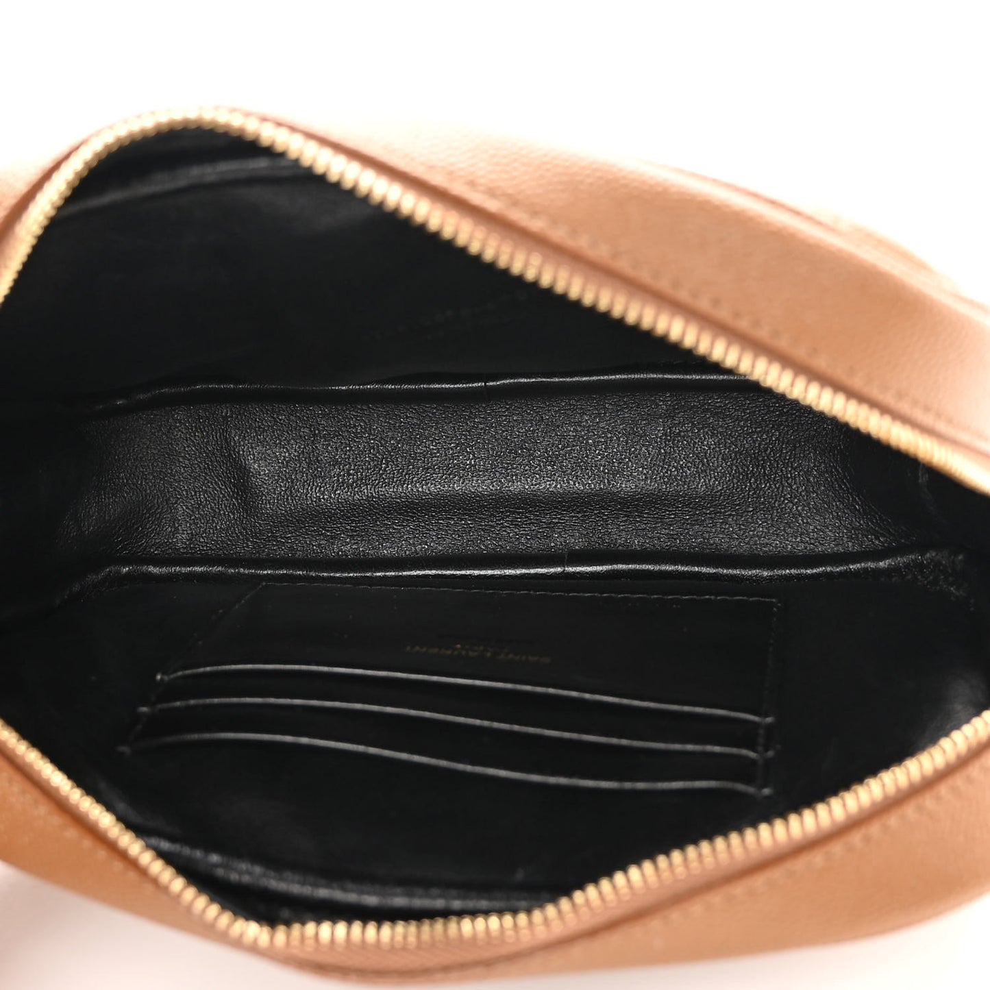 Grain De Poudre Matelasse Monogram Mini Lou Camera Bag Dark Natural