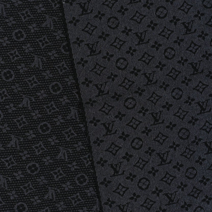 Louis Vuitton Wool Monogram Classic Scarf Charcoal Grey 4 of 4