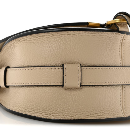 Chloe Grained Calfskin Mini Marcie Saddle Bag Root Beige 9 of 12