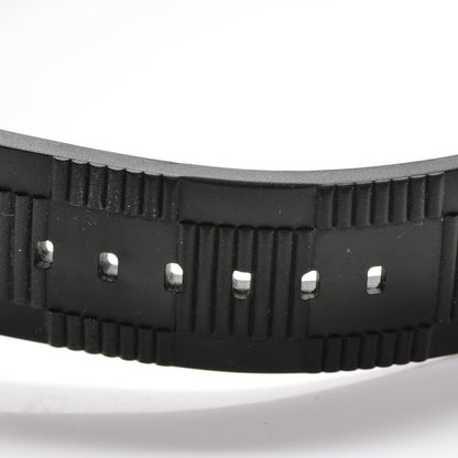 Louis Vuitton Stainless Steel Rubber 41mm Tambour GMT Automatic Watch Black 9 of 12