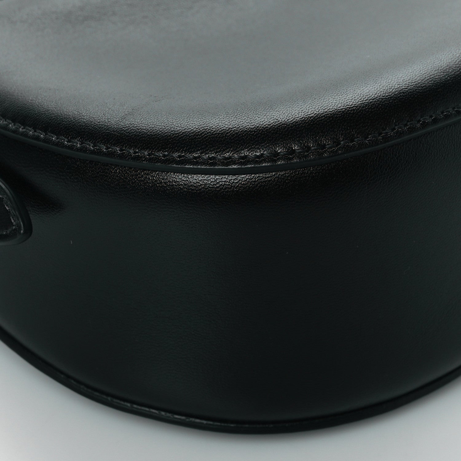 Chloe Small Grain Calfskin Kiss Bag Black 8 of 9
