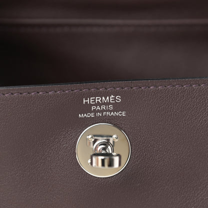 Hermes Swift Mini Lindy 20 Rouge Sellier 6 of 9