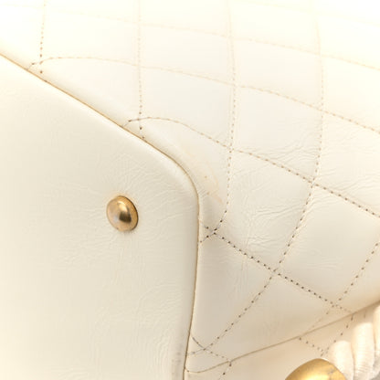 Chanel Crumpled Calfskin En Vogue Rope Hobo Bag White 15 of 15