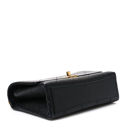 Chanel Caviar Quilted Mini Bracelet On Chain Flap Black 4 of 10