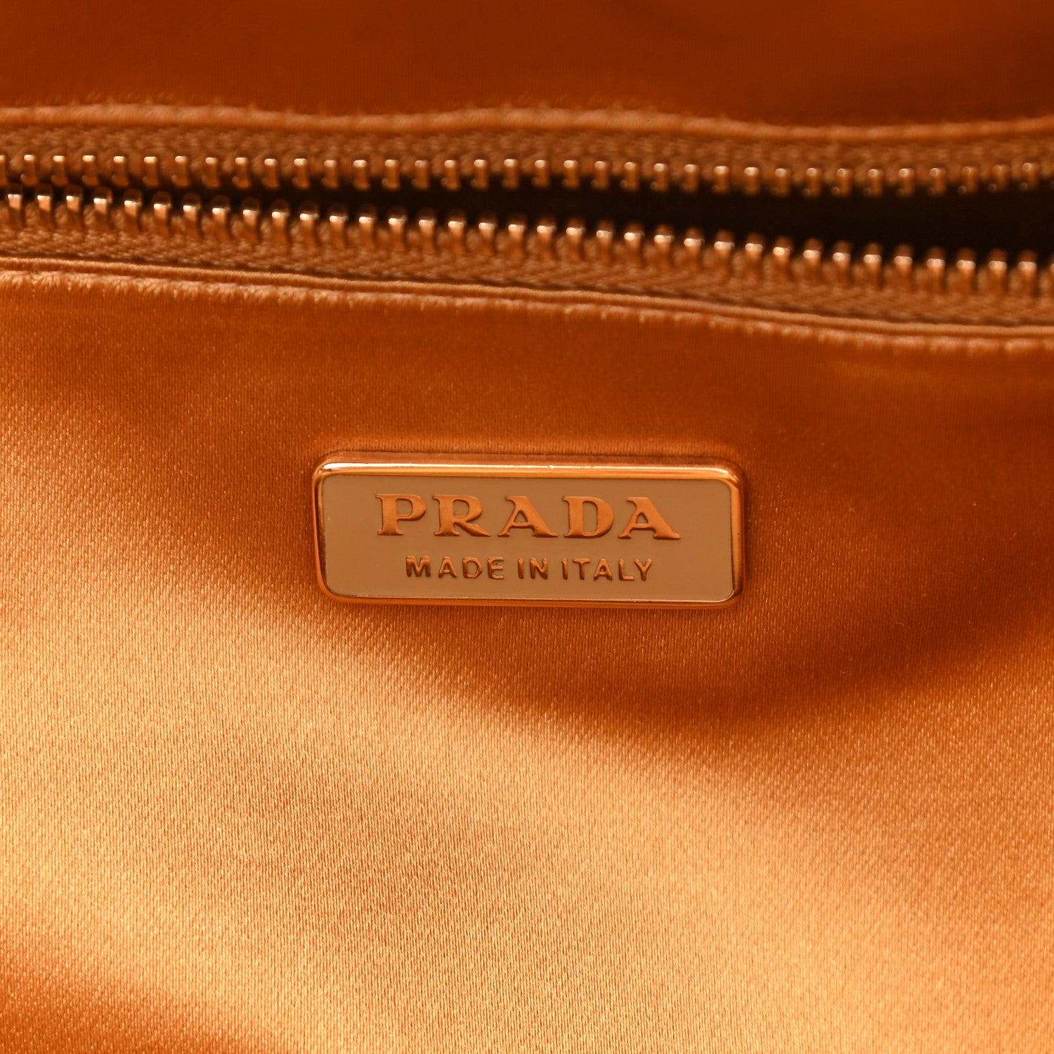 Prada Saffiano Lux Bowler Caramel 12 of 17