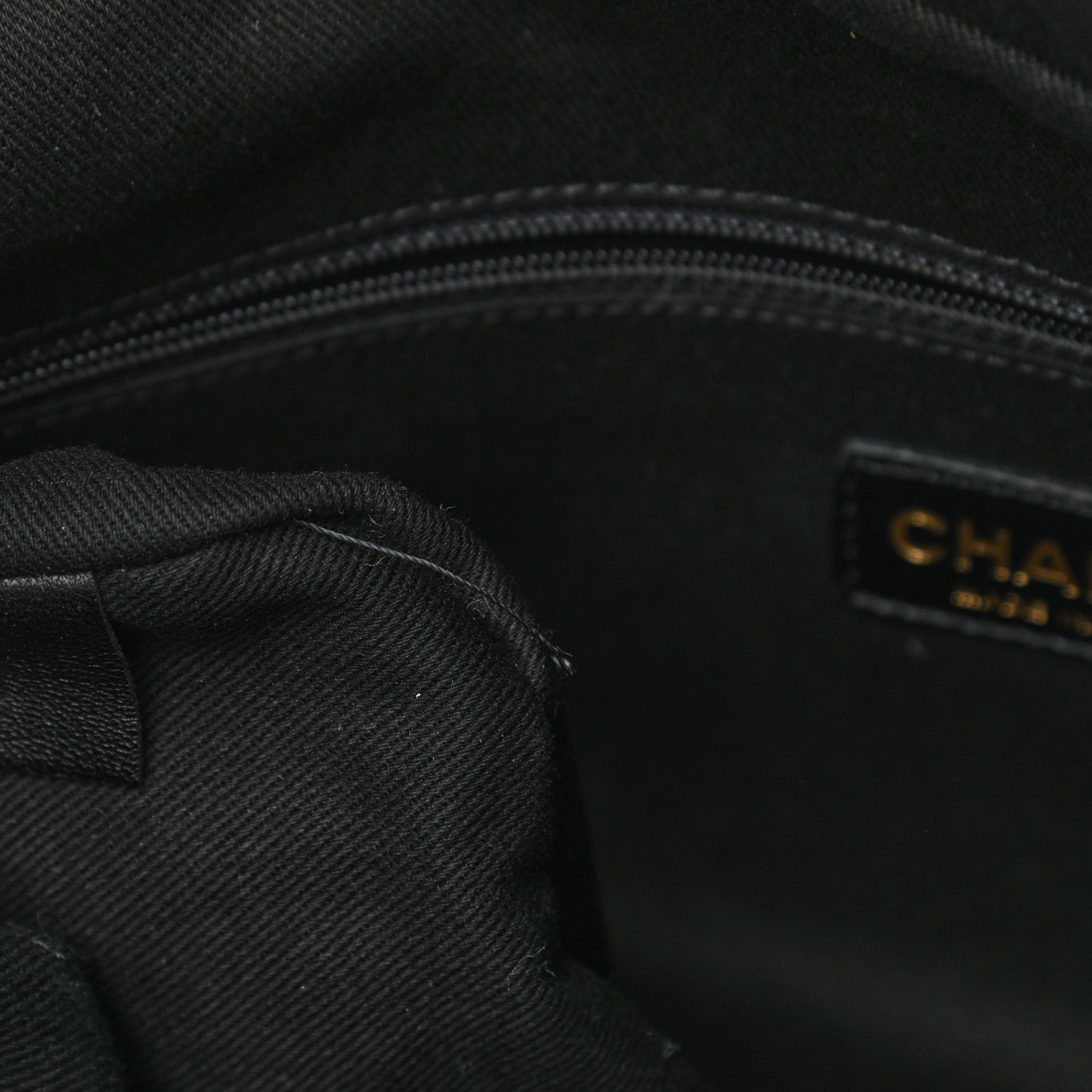 Chanel Lambskin Jersey Scales Camera Case Black 13 of 13