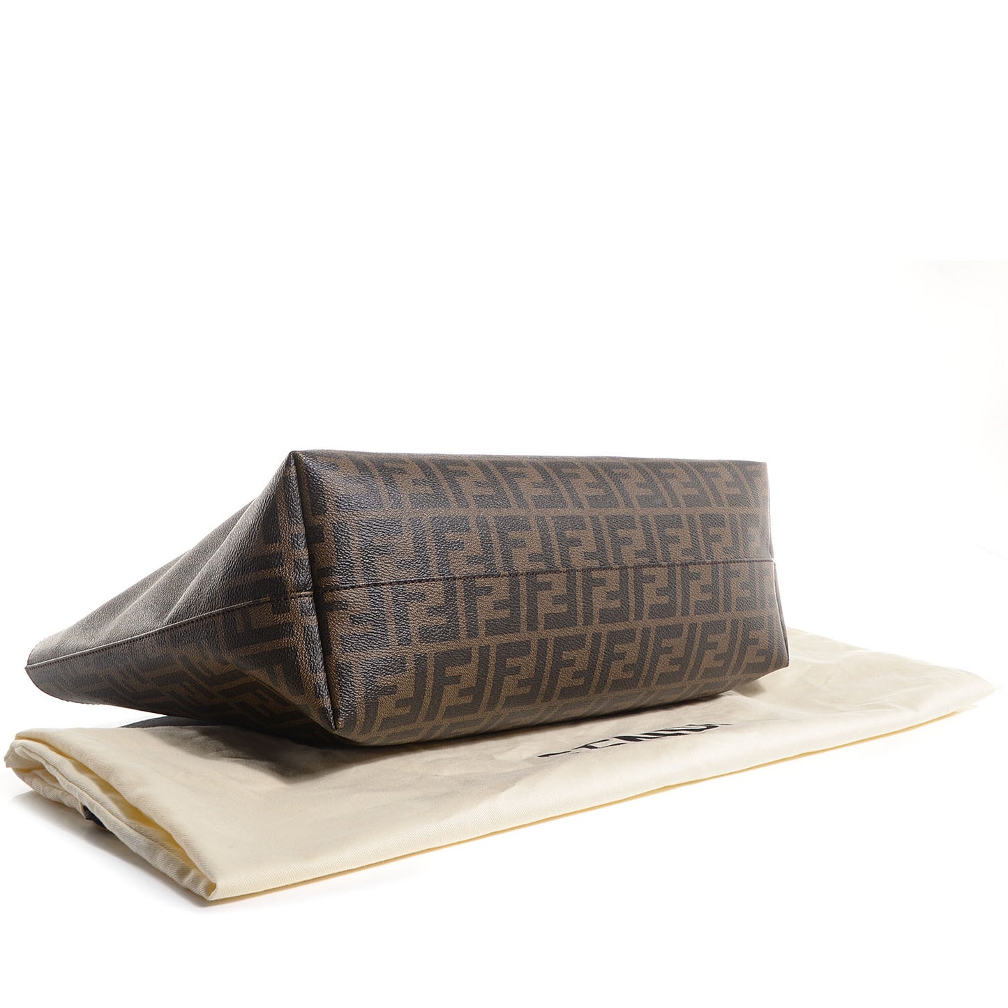 Zucca Spalmati Small Roll Tote Tobacco Moro