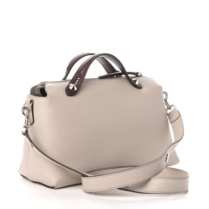 Fendi Vitello Dolce 4 Color Medium By The Way Boston Bag Grigio Polvere Arancio Multicolor 3 of 11
