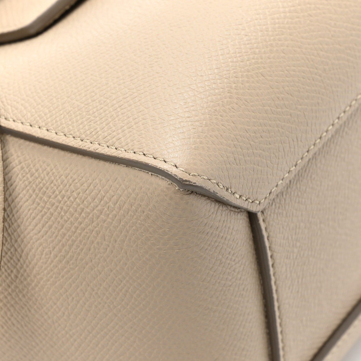 Celine Grained Calfskin Nano Belt Bag Light Taupe 10 of 13
