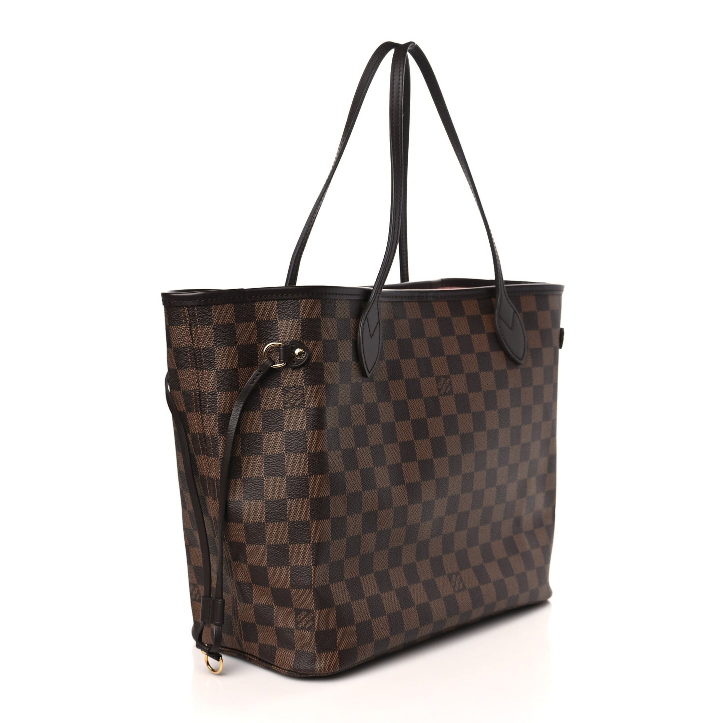 Damier Ebene Neo Neverfull MM Rose Ballerine