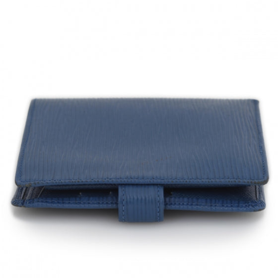 Epi Porte-Billets Compact Wallet Blue