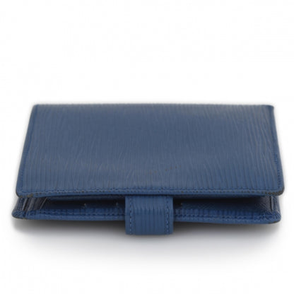 Louis Vuitton Epi Porte-Billets Compact Wallet Blue 4 of 12