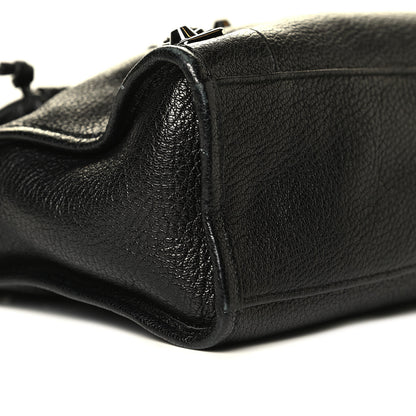 Balenciaga Chevre Silver Metallic Edge Hardware S City Black 5 of 6