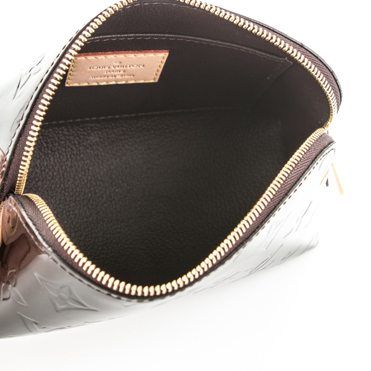 Vernis Cosmetic Pouch Amarante