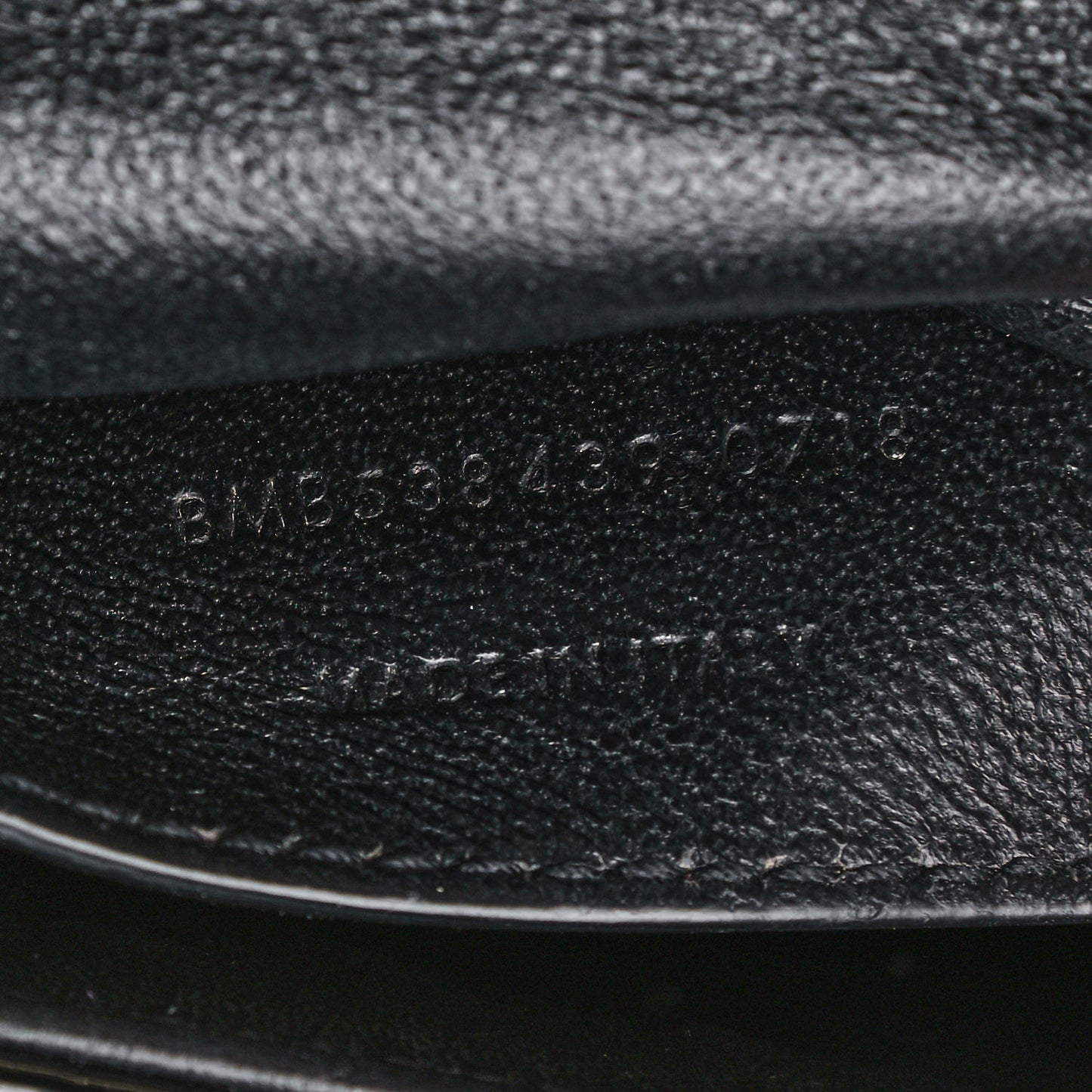 Patent Calfskin Matelasse Monogram Small Vicky Chain Bag Black