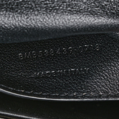 Saint Laurent Patent Calfskin Matelasse Monogram Small Vicky Chain Bag Black 8 of 14